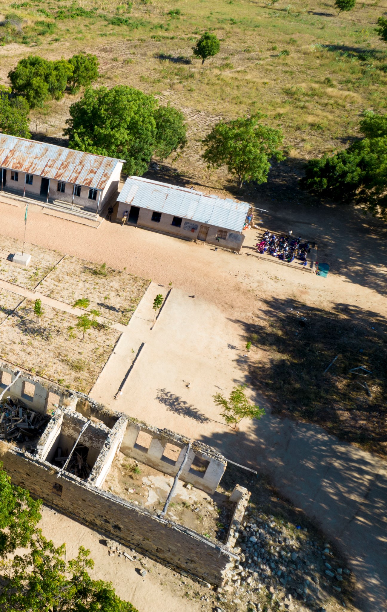 Nondwa Primary School Aerial View