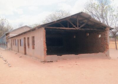 Nondwa Primary School Classroom before Collapse