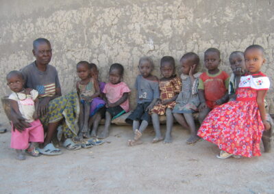 Nondwa Village Children with Grandma